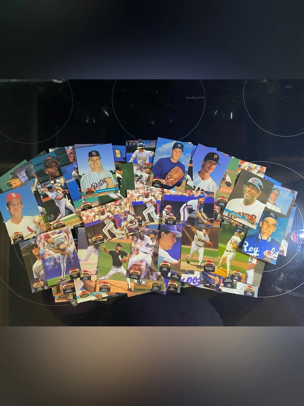 1991 - 1992 Topps 100 Stadium Club Baseball Cards